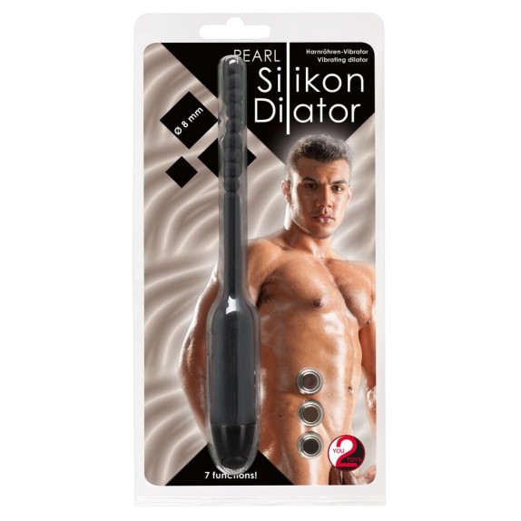 DIVARICATORE URETRALE VIBRANTE IN SILICONE