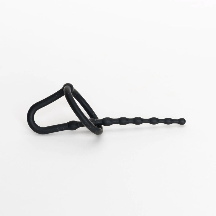 ANELLO PER GLANDE CON SONDA URETRALE  SEX TOY 2