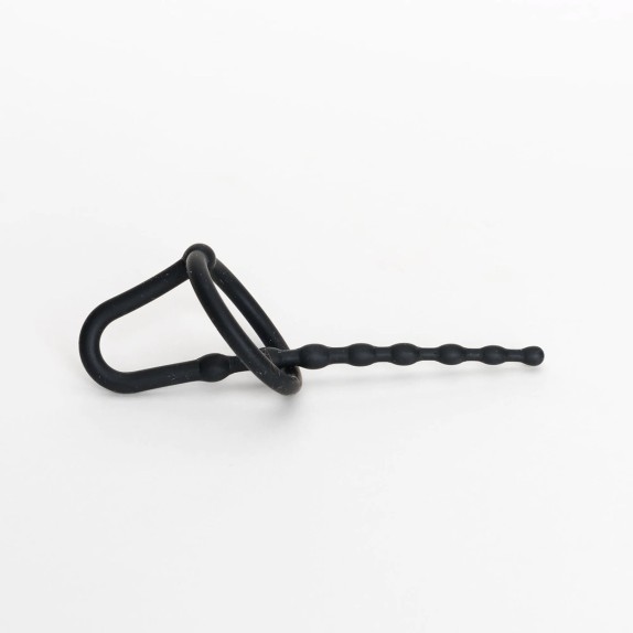 ANELLO PER GLANDE CON SONDA URETRALE  SEX TOY