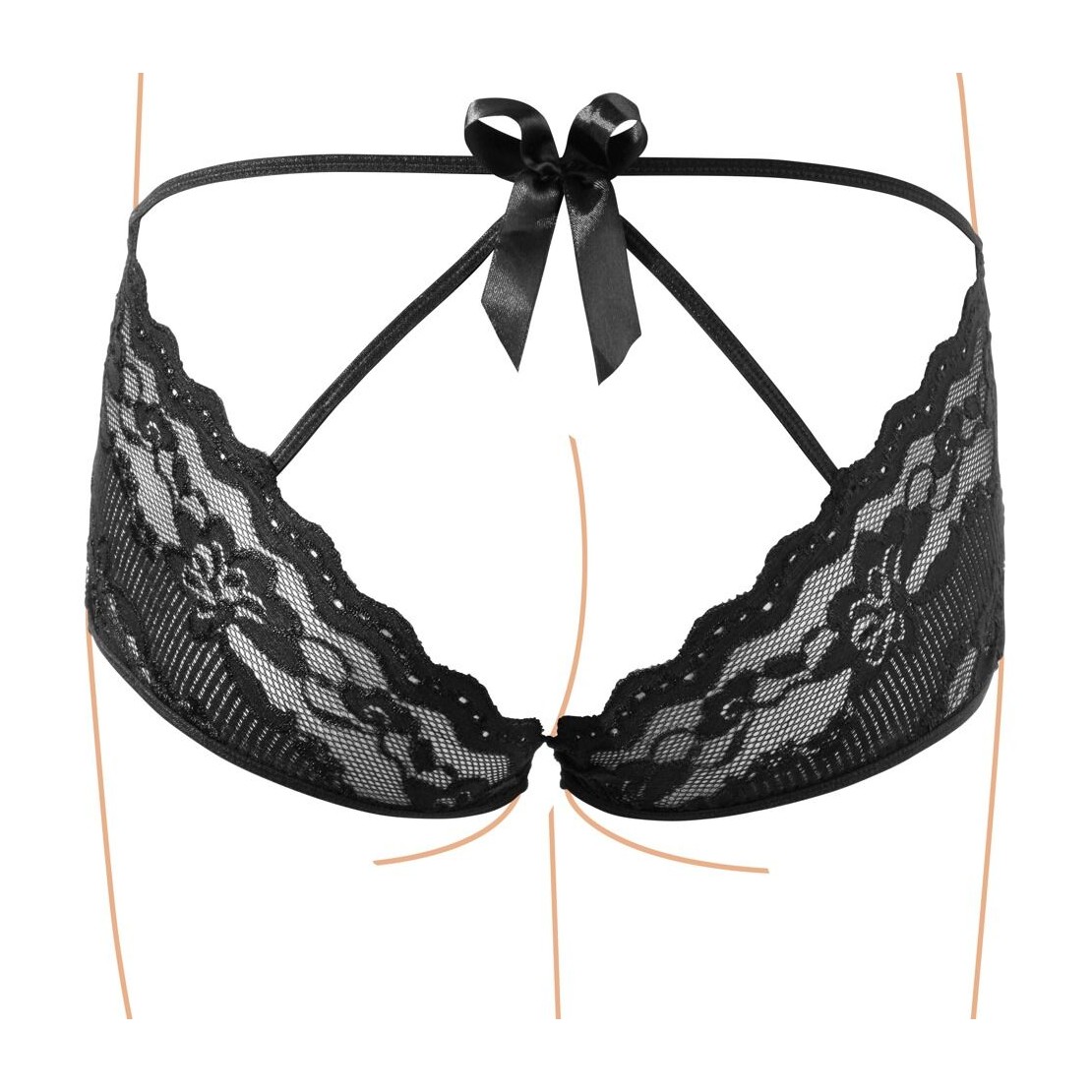 CULOTTE SEXY PER DONNA APERTE NEL SEDERE CON...