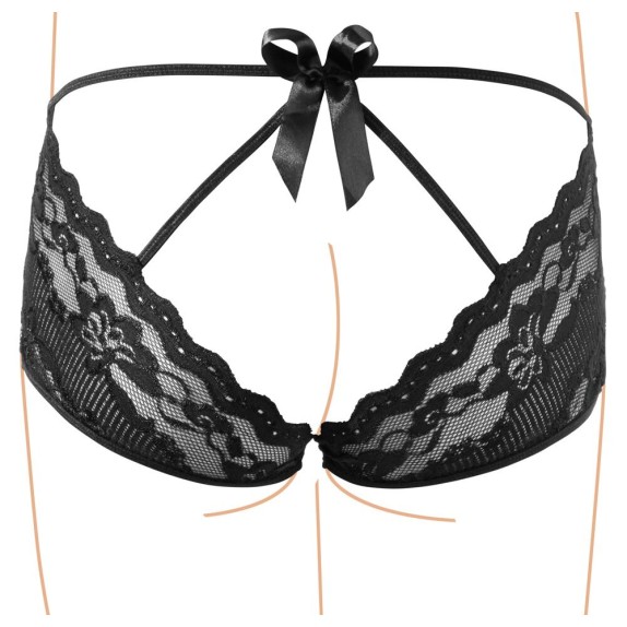 CULOTTE SEXY PER DONNA APERTE NEL SEDERE CON FIOCCO
