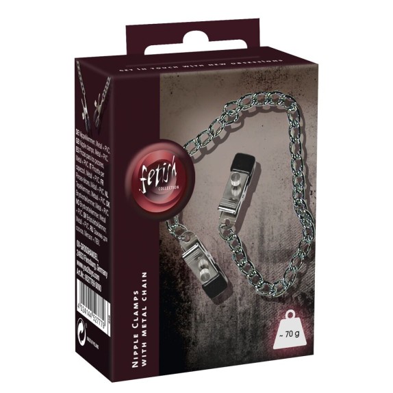 PINZE PER CAPEZZOLI REGOLABILE SEX TOY NIPPLE CLAMPS