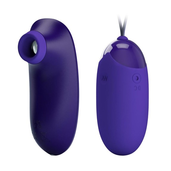copy of OVETTO VIBRANTE+SUCCHIACLITORIDE USB WIRELESS IN SILICONE ORTHUS PRETTY LOVE