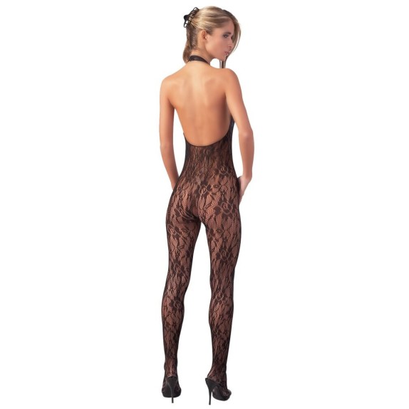 CATSUIT APERTA A RETE PERLA