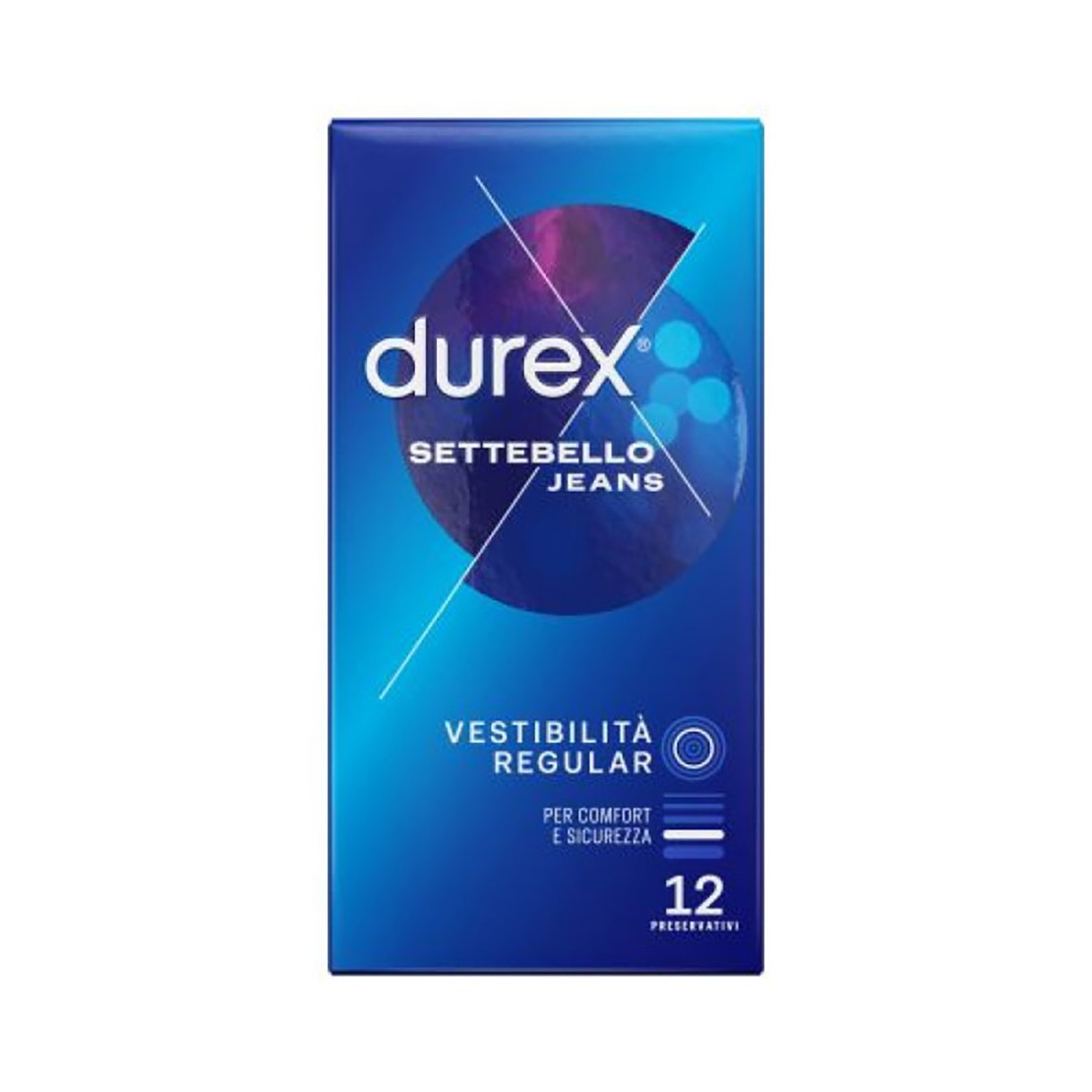 DUREX SETTEBELLO JEANS DA 12 PEZZI PROFILATTICI...