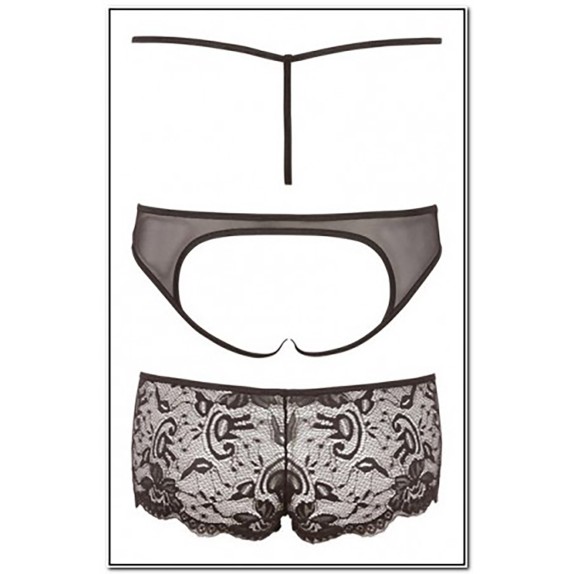 SET INTIMO 1 CULOTTE 1 SLIP APERTO 1 PERIZOMA