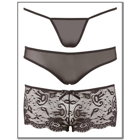 SET INTIMO 1 CULOTTE 1 SLIP APERTO 1 PERIZOMA