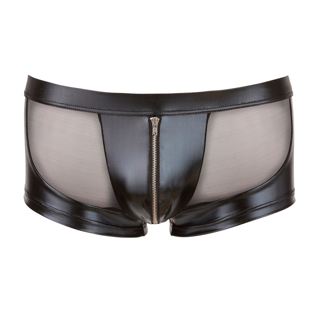 SEXY BOXER PER UOMO IN SPANDEX E MICRO RETE CON...