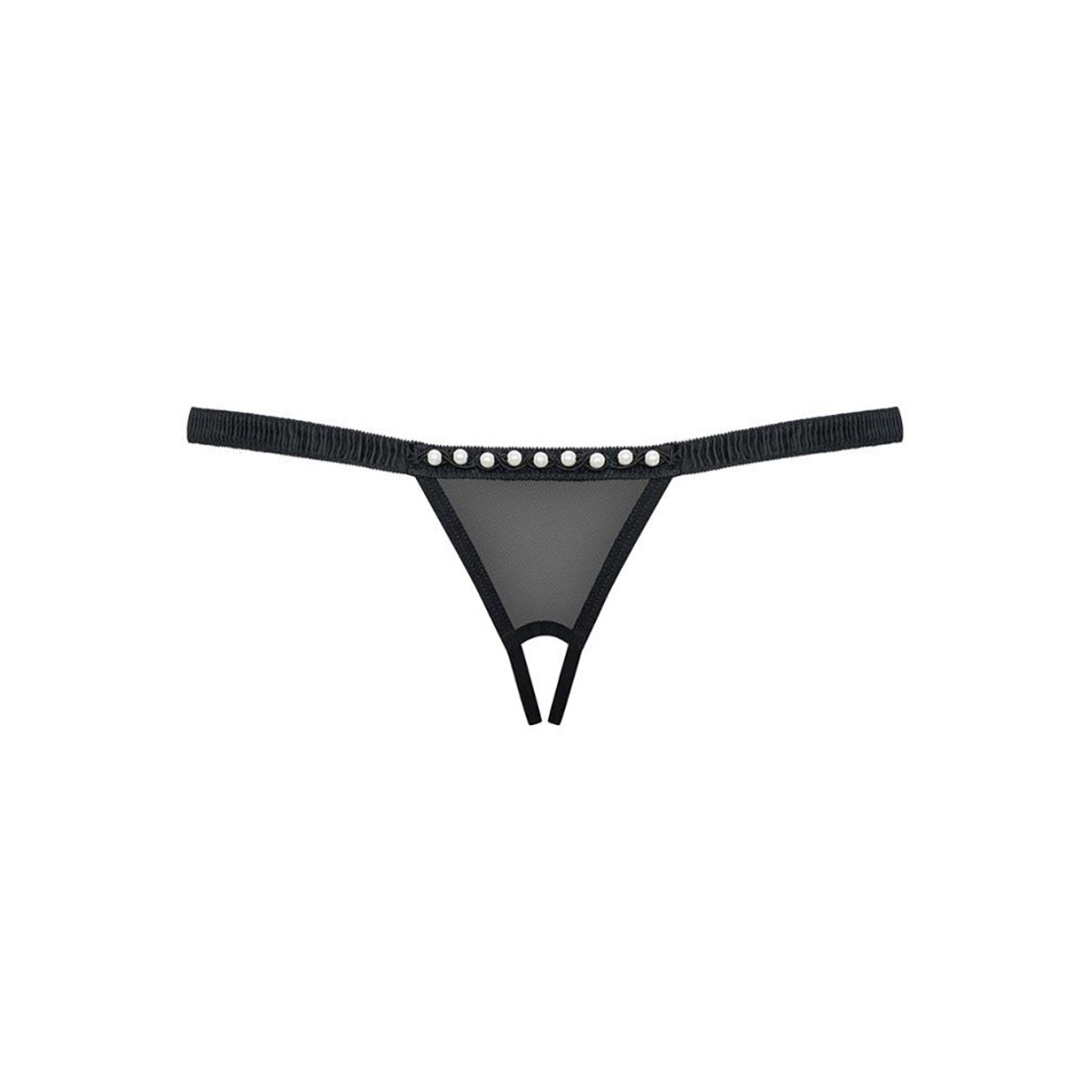 PERIZOMA SEXY APERTO PER DONNA CON PERLE