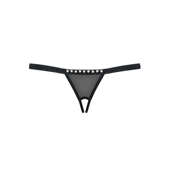 PERIZOMA SEXY APERTO PER DONNA CON PERLE