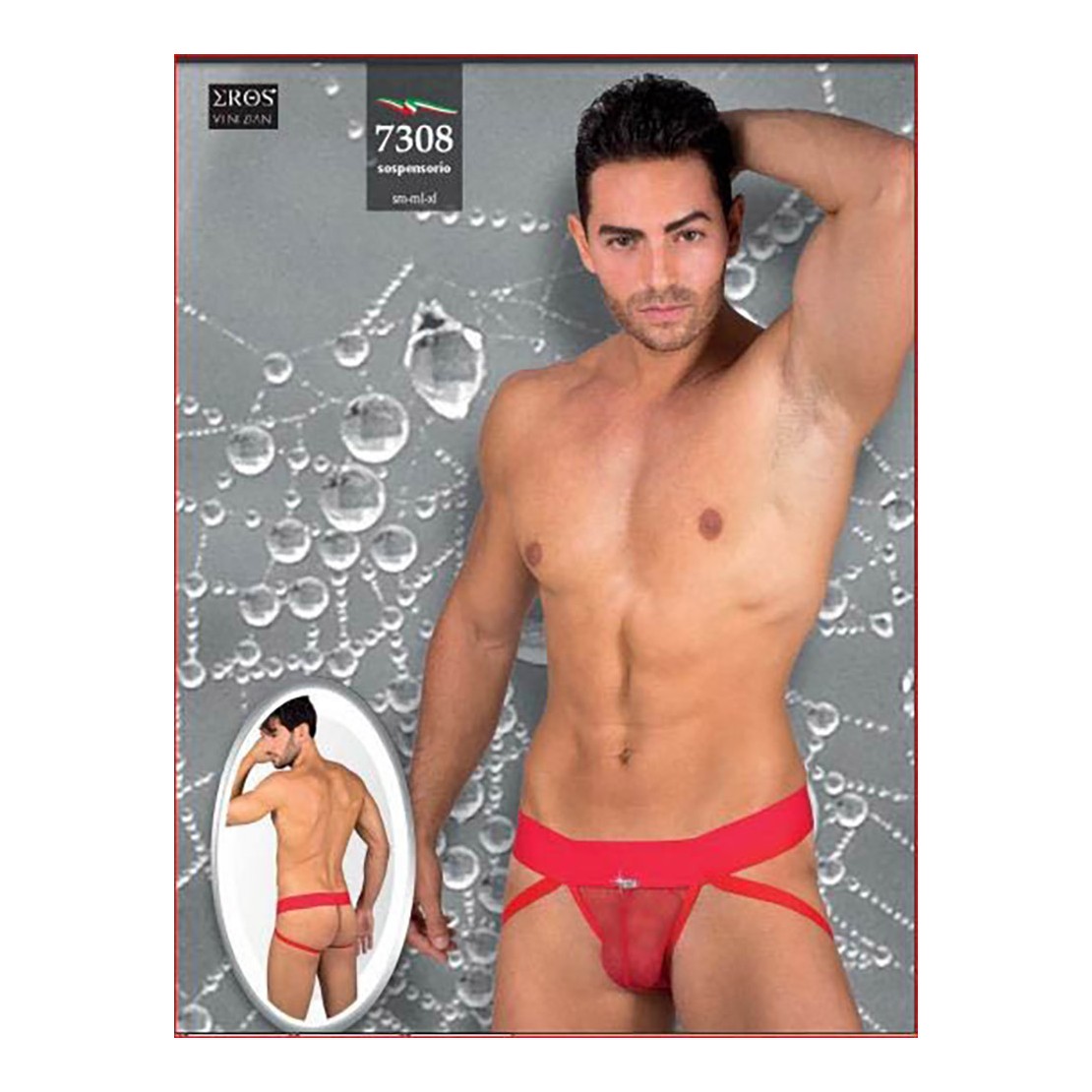 SOSPENSORIO SEXY IN TULLE PER UOMO