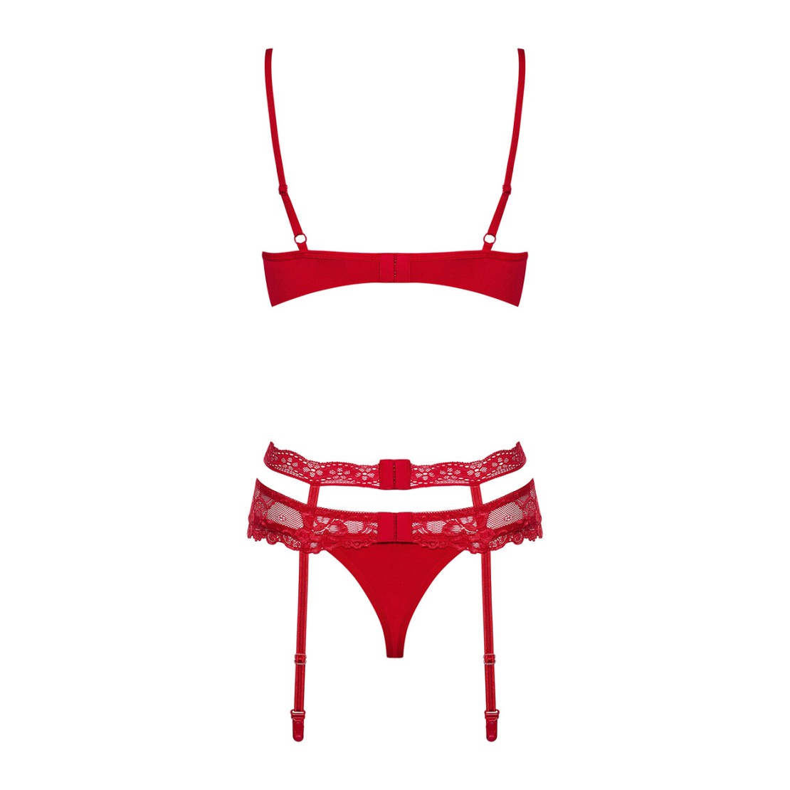 COMPLETINO INTIMO SEXY PER DONNA SET TRE PEZZI...