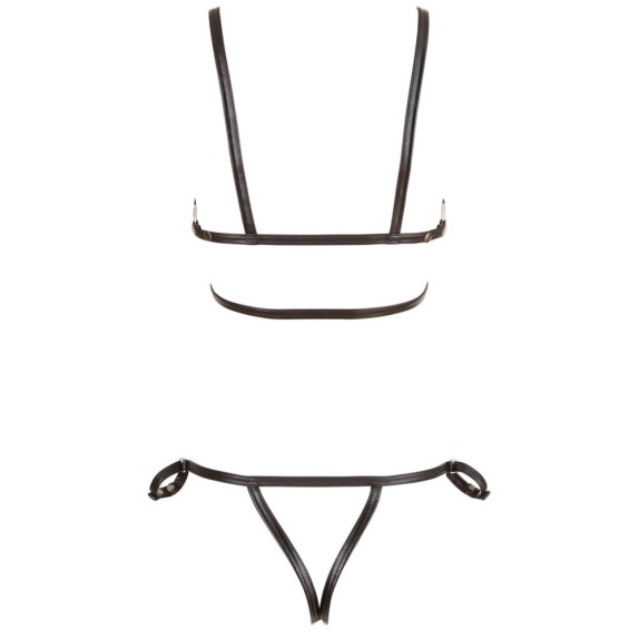 COMPLETO INTIMO SEXY APERTO CON CINGHIE BONDAGE