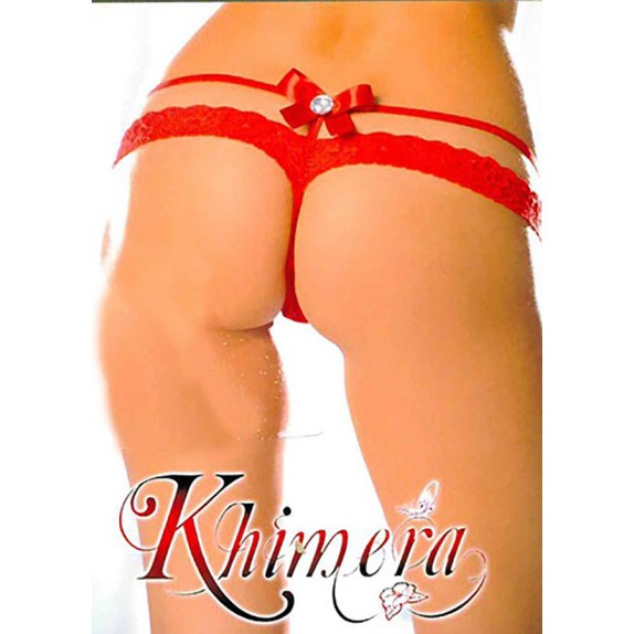 STRING SEXY CON FIOCCO E FASCIA IN PIZZO