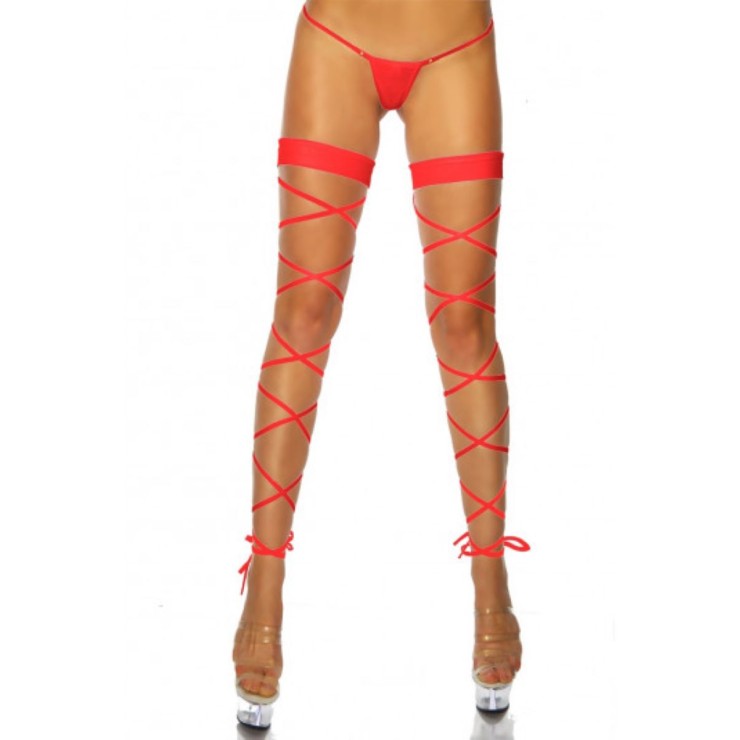 CALZE STRINGATE SEXY CON PERIZOMA PER DONNA