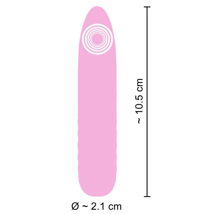 MINI VIBRATORE VAGINALE SEX TOY RICARICABILE IN SILICONE... 2