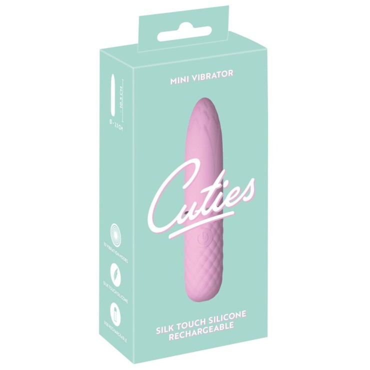 MINI VIBRATORE VAGINALE SEX TOY RICARICABILE IN SILICONE...