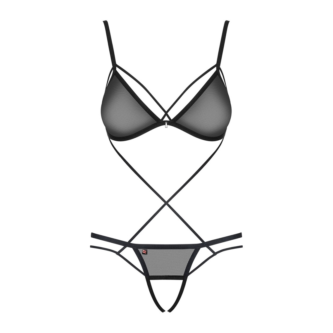 BODY SEXY PER DONNA APERTO SUL CAVALLO 875-TEDDY