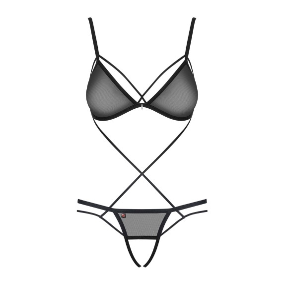 BODY SEXY PER DONNA APERTO SUL CAVALLO 875-TEDDY