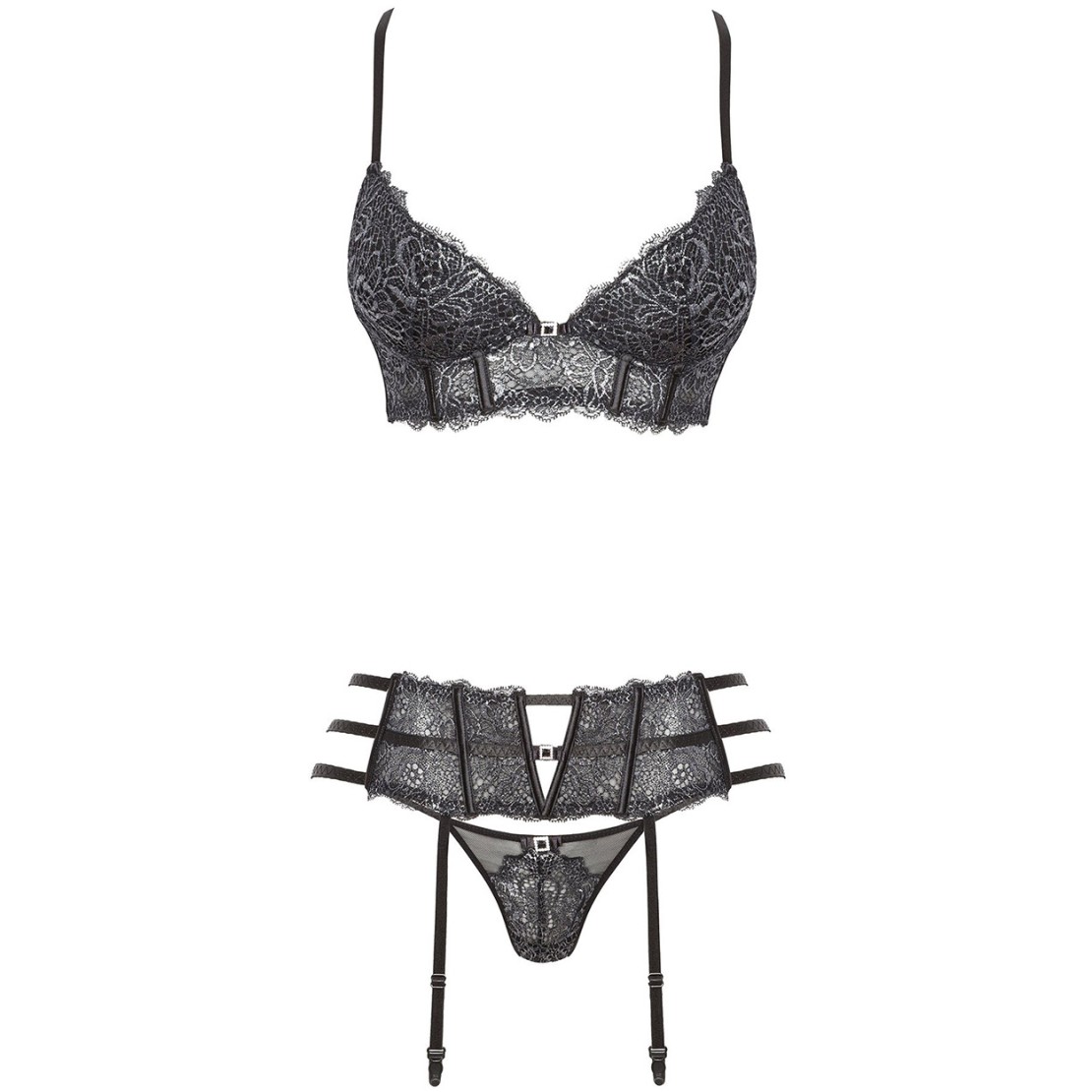 COMPLETO SEXY PER DONNA TRE PEZZI ILEEN CON...