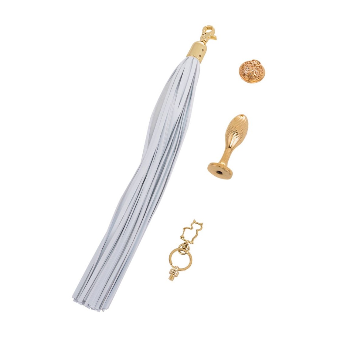 KIT PLUG ANALE CON FRUSTA E CAMPANELLINO...