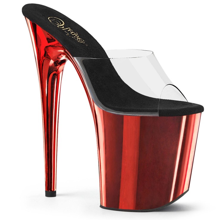 SANDALO SCARPE SEXY PER POLE LAP DANCE PLEASER TACCO 20...
