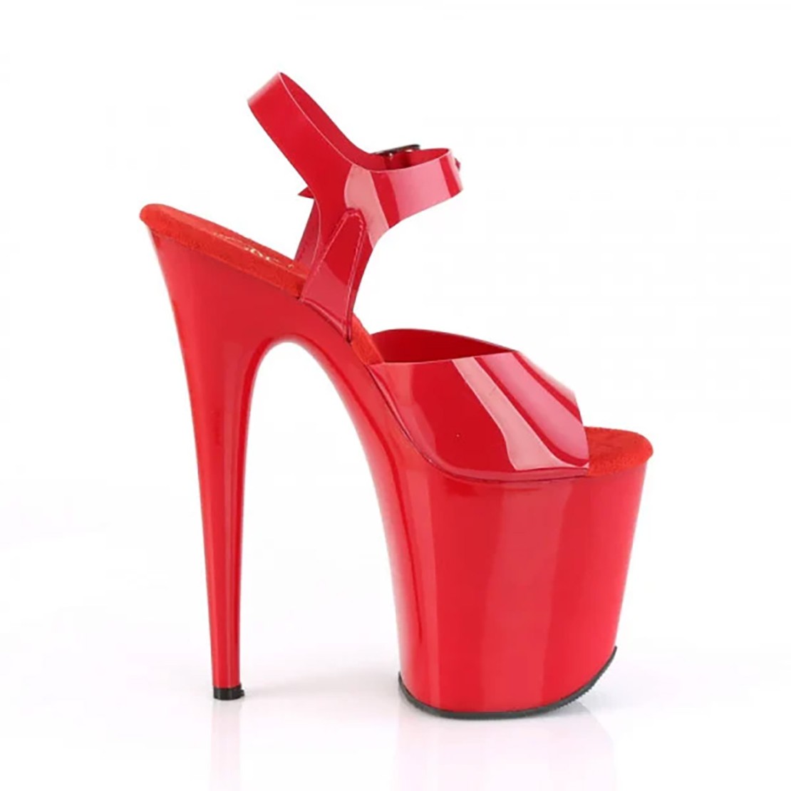 SANDALO SEXY PER DONNA TACCO 20 CM IN VERNICE...