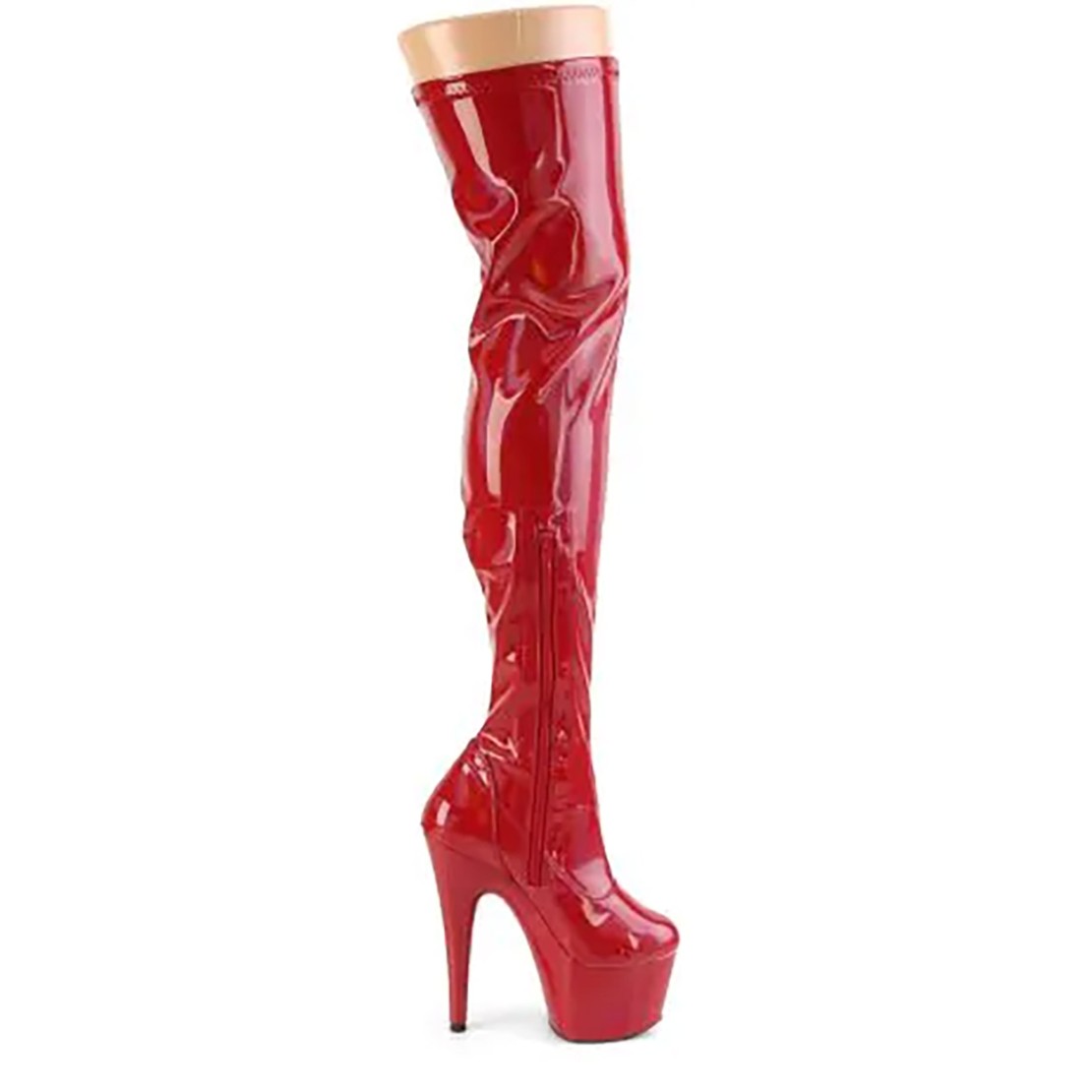 STIVALI SEXY NUMERI GRANDI TACCO 18 cm IN...