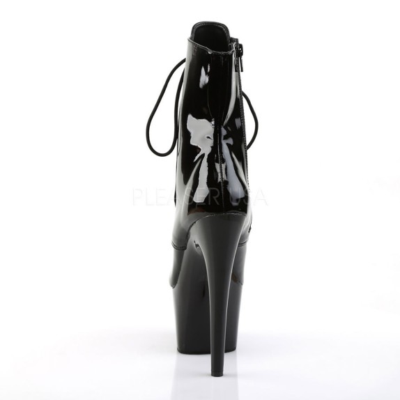 STIVALETTI SEXY PER DONNA TACCO 18 cm IN VERNICE ADORE PLEASER