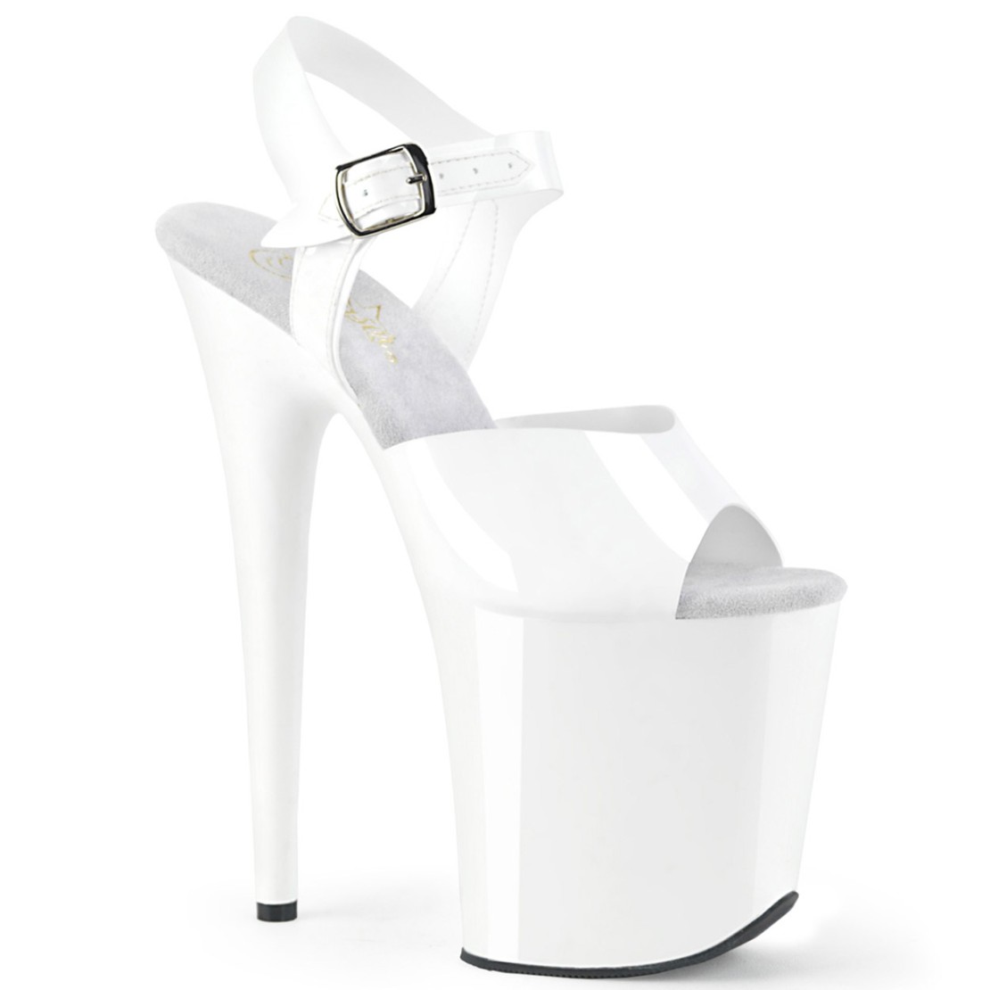 SCARPE SEXY DONNA CON CINTURINO TACCO 20 cm...