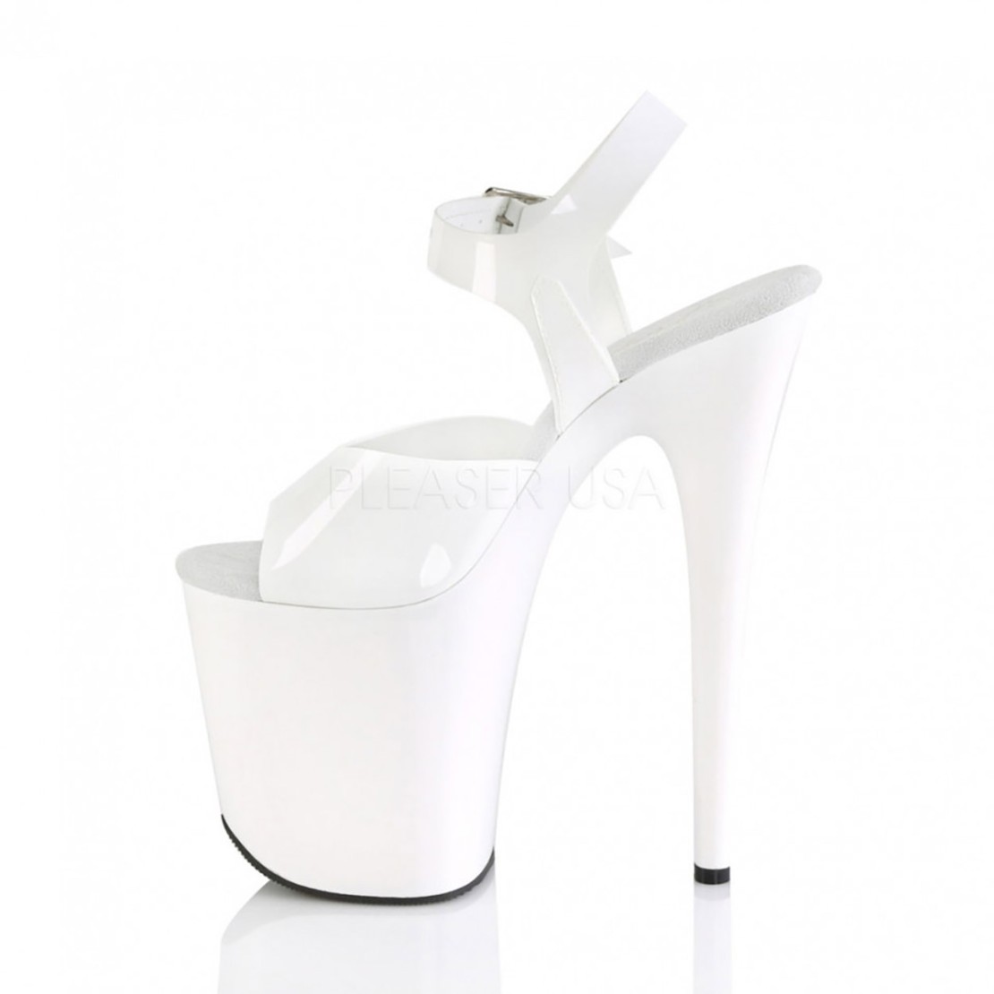 SCARPE SEXY DONNA CON CINTURINO TACCO 20 cm...