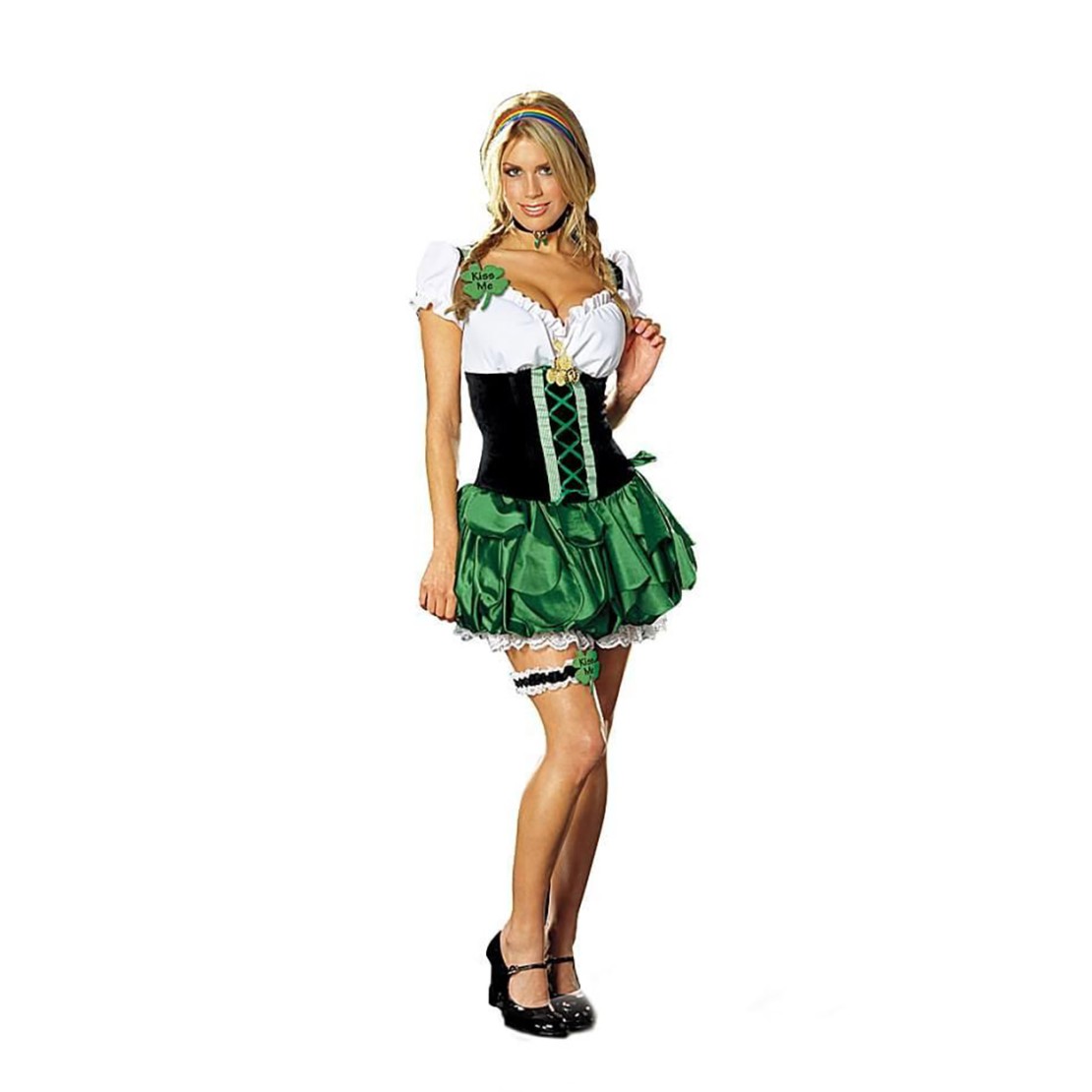 COSTUME DEA DELLA FORTUNA CON QUADRIFOGLIO