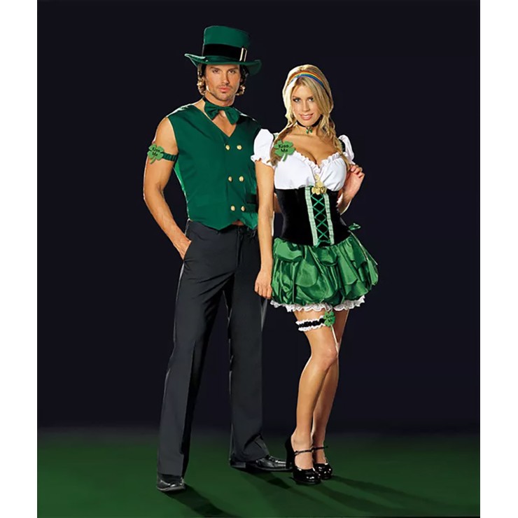 COSTUME DEA DELLA FORTUNA CON QUADRIFOGLIO 2