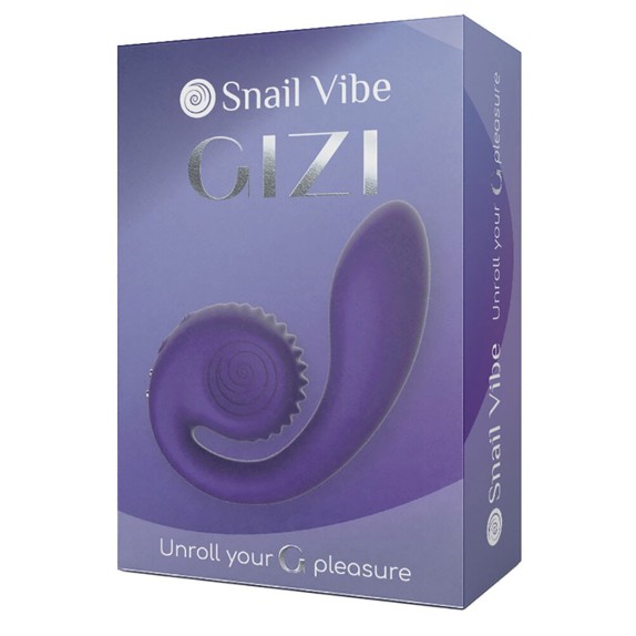 VIBRATORE STIMOLATORE DOPPIO PER CLITORIDE E PUNTO G ALLUNGABILE GIZI