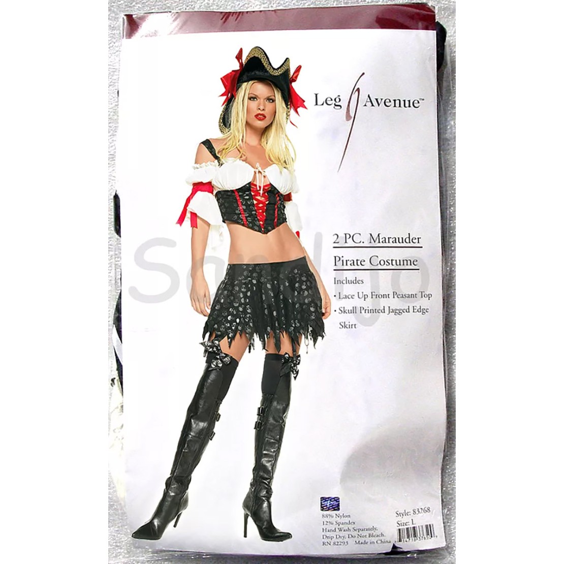 COSTUME TRAVESTIMENTO SEXY PER DONNA DA PIRATA...