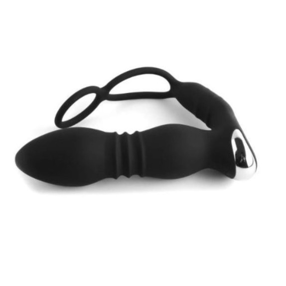 copy of STIMOLATORE PROSTATICO CON MOVIMENTO E VIBRAZIONE+ANELLO E TELECOMANDO FERVENT