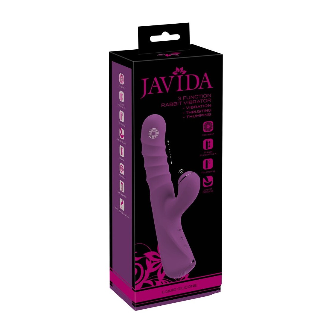 RABBIT SEX TOY DONNA CON MOVIMENTO SU E GIU' E...