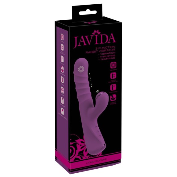 RABBIT SEX TOY DONNA CON MOVIMENTO SU E GIU' E VIBRAZIONE CON PULSAZIONE CLITORIDE
