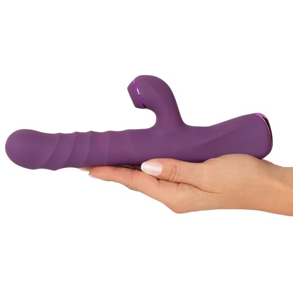 RABBIT SEX TOY DONNA CON MOVIMENTO SU E GIU' E VIBRAZIONE CON PULSAZIONE CLITORIDE
