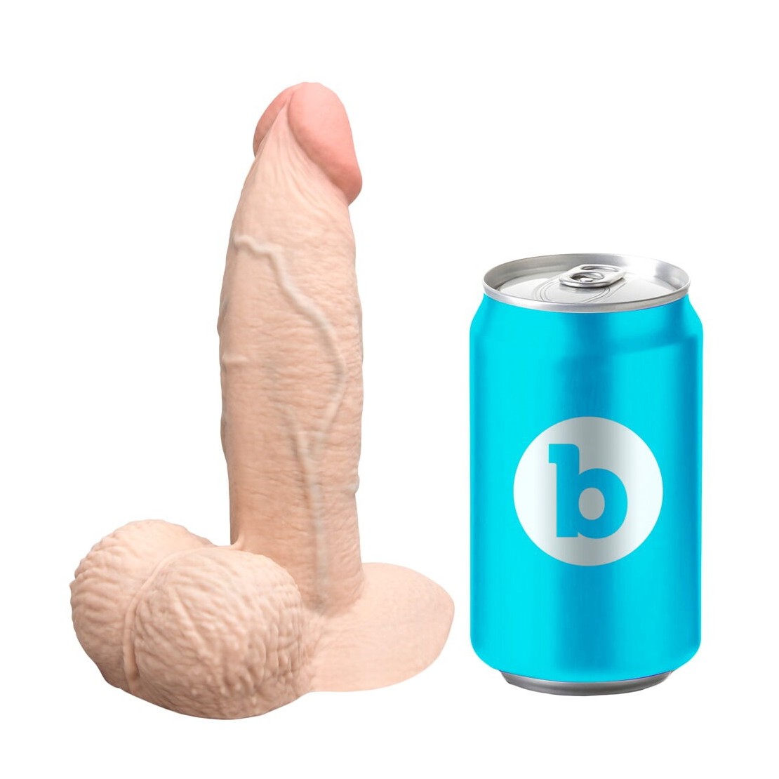 FALLO SUPER REALISTICO DILDO MORBIDO CON...