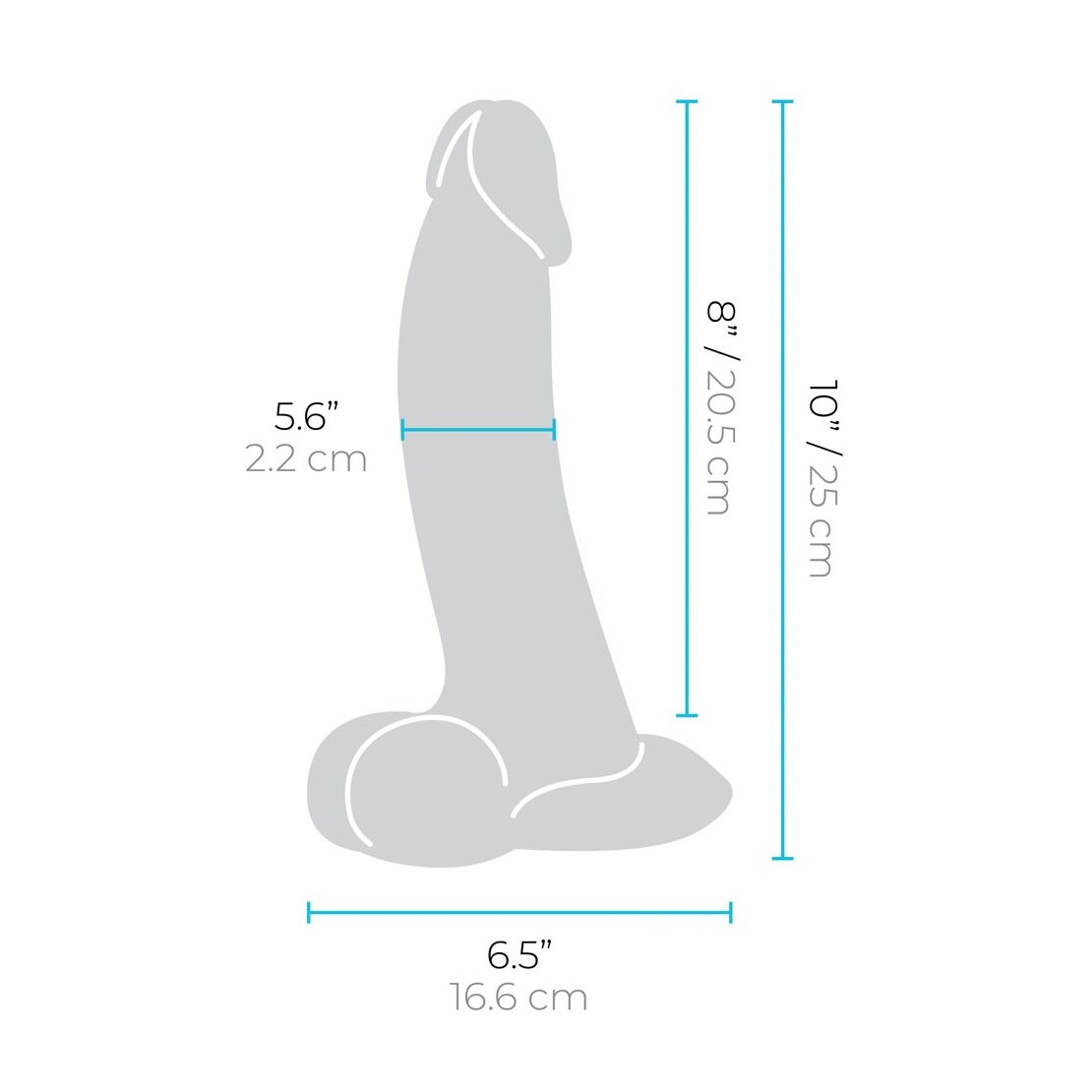 FALLO IPER REALISTICO DILDO MORBIDO CON...