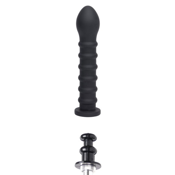 DILDO ANALE VAGINALE 20 CM PER FUCK MACHINE BANGERS RIBBED DONG