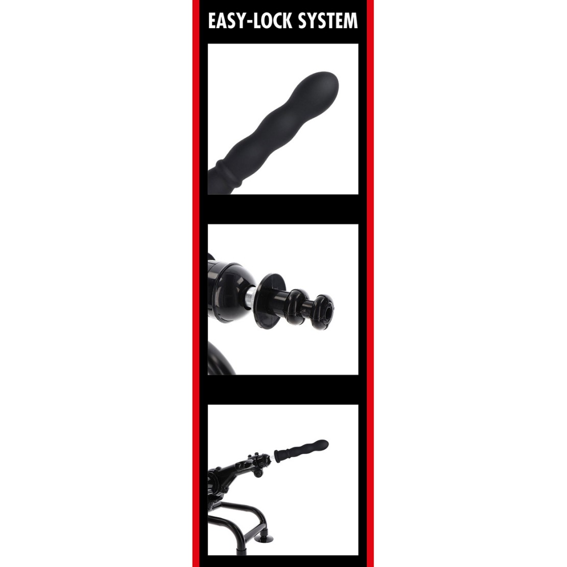 DILDO VAGINALE ANALE 20 CM PER FUCK MACHINE...