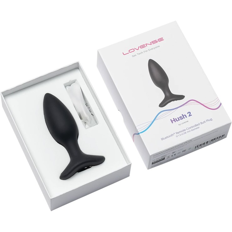 HUSH 2 PLUG ANALE CON APP PER I GIOCHI A LUNGA DISTANZA...