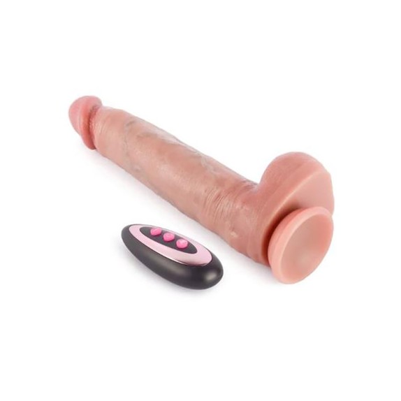 FALLO REALISTICO CON MOVIMENTO A SPINTA WIRELESS KING SIZED 10,2"