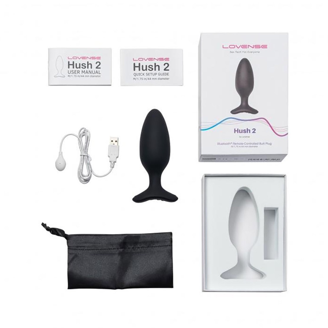 copy of HUSH 2 LOVENSE PLUG ANALE CON...