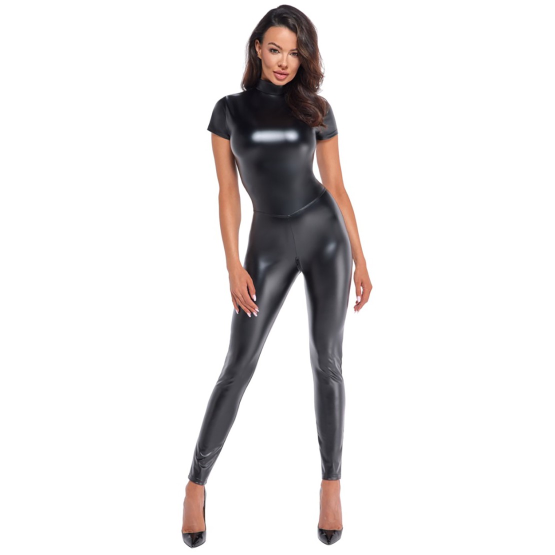 TUTA INTERA SEXY PER DONNA IN SPANDEX LUCIDO...