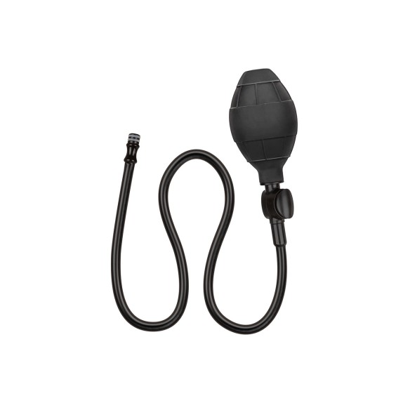 PLUG ANALE GONFIABILE CON PESETTO AUTOVIBRANTE E TUBO STACCABILE
