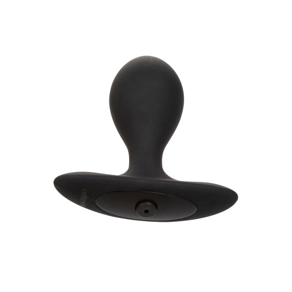 PLUG ANALE GONFIABILE CON PESETTO AUTOVIBRANTE E TUBO STACCABILE