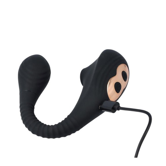 SEX TOY VIBRANTE X PUNTO G CON SUZIONE DEL CLITORIDE SELENE LANGLOYS